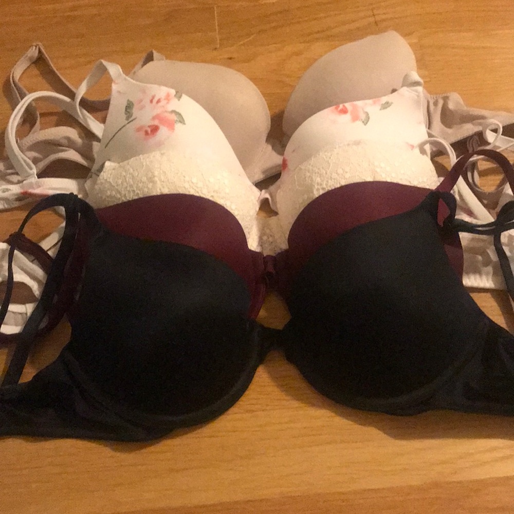 Bras from pink